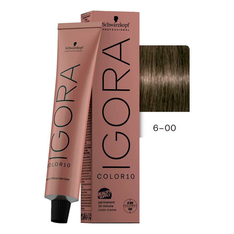 Tinta Igora Schwarzkopf Color10 6-00