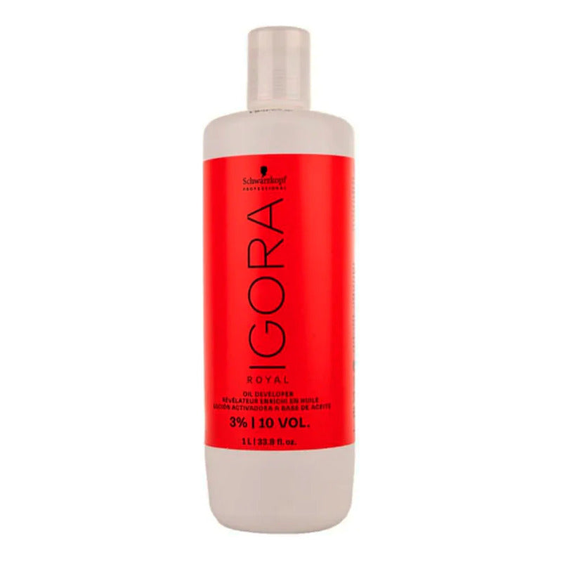 Oxidante Locion Igora Schwarzkopf 10 Volumenes 3% 1000ml Sin Tono