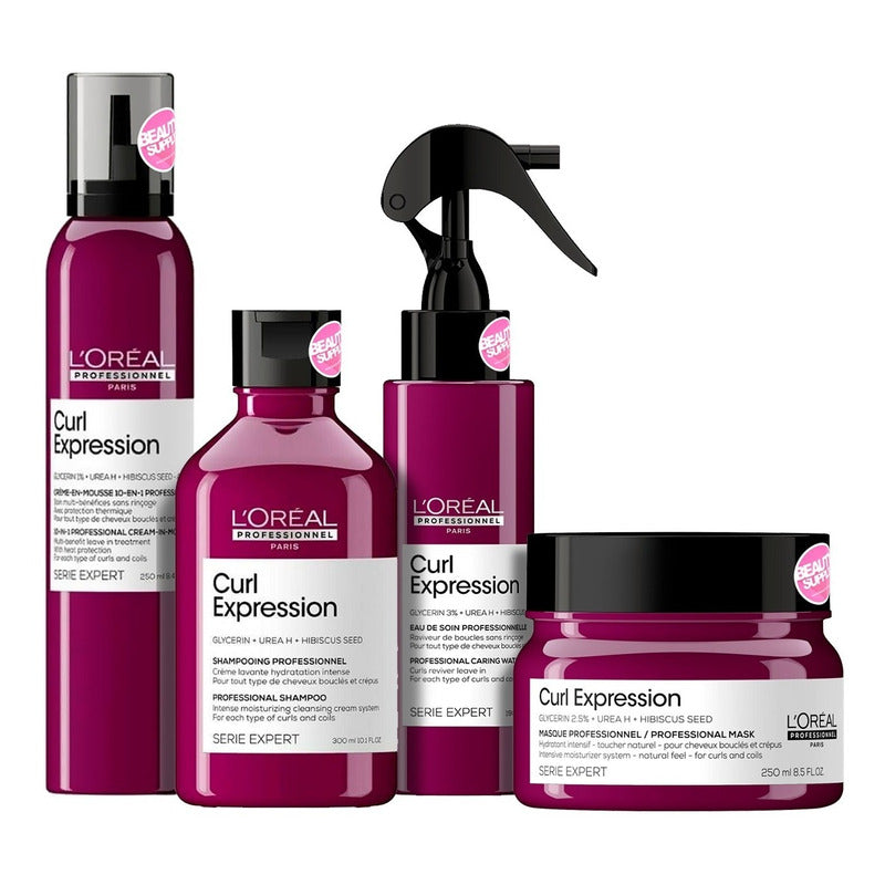 Kit Completo Loreal Para Rulos Curls Expression Serie Expert