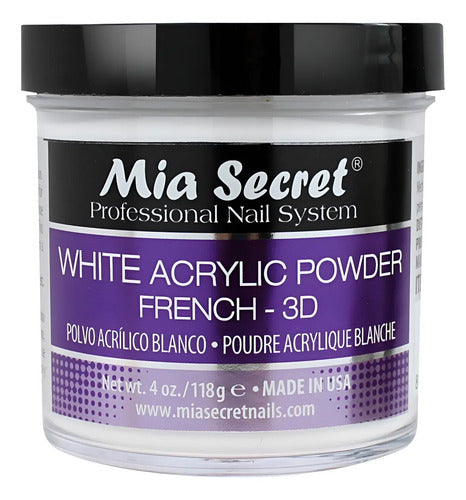 Mia Secret Polimero Polvo Acrilico 118gr.