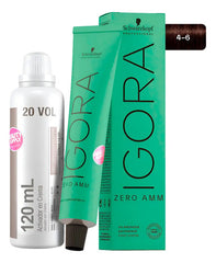 Tinta Igora Zero Amm Schwarzkopf Sin Amoniaco Y Oxidante