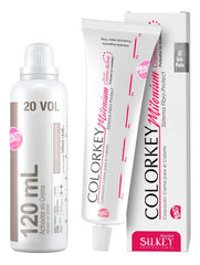 Kit De Tinta Silkey Profesional Colorkey 120g Y Oxidante