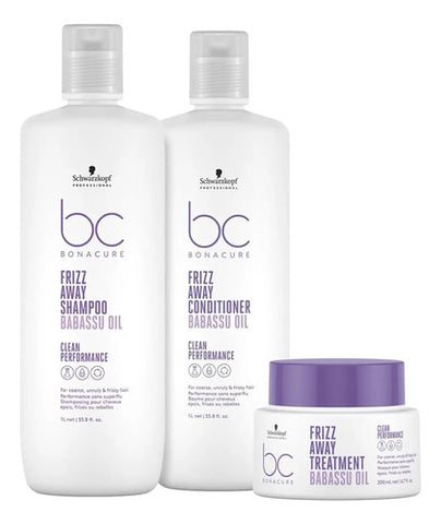 Shampoo Y Acondicionador Schwarzkopf Frizz Away Con Mascara