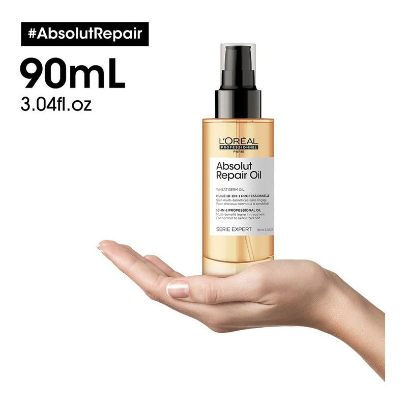 Pack Completo De Loreal Absolut Repair Con Aceite, Dañados