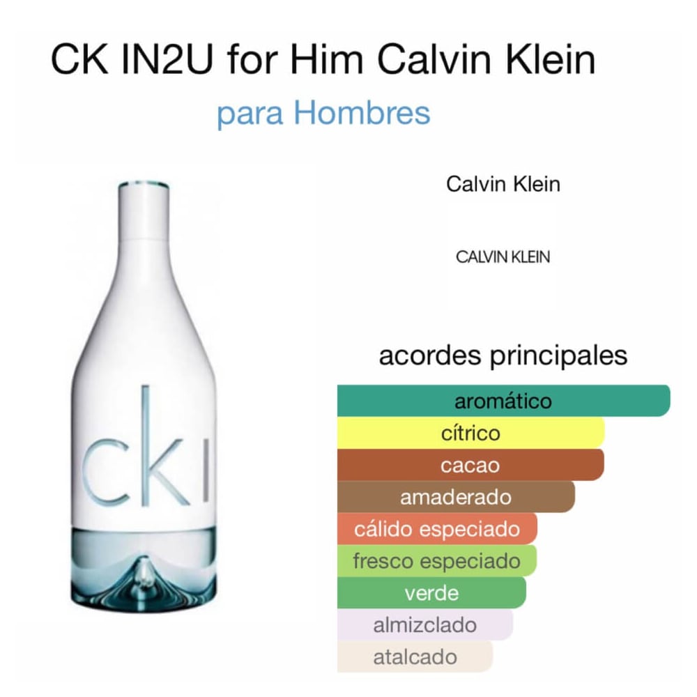 Perfume Calvin Klein Ck In2u Edt 100ml Para Hombre