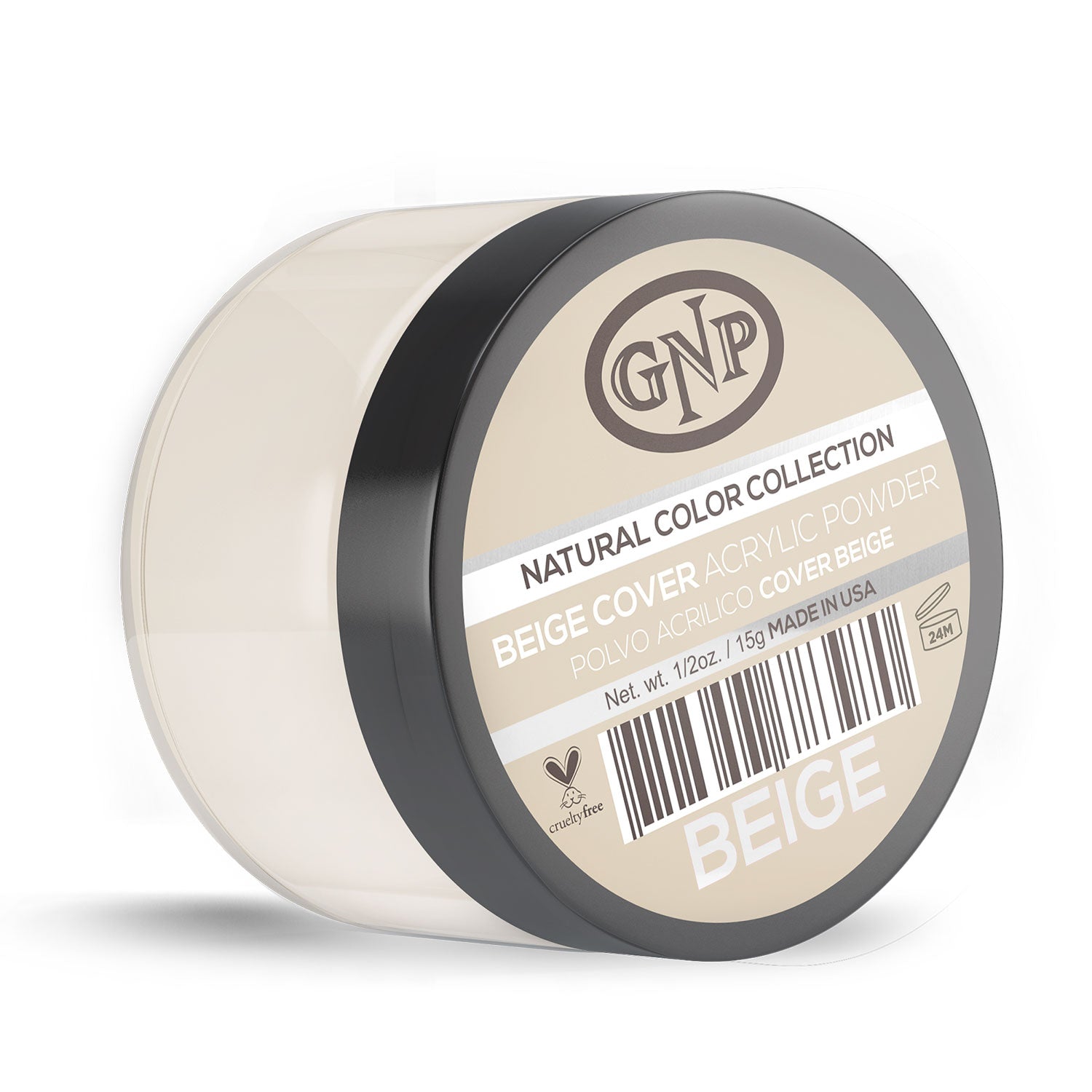 Polvo Acrílico Cover GNP Beige 15Gr. en Beauty Supply