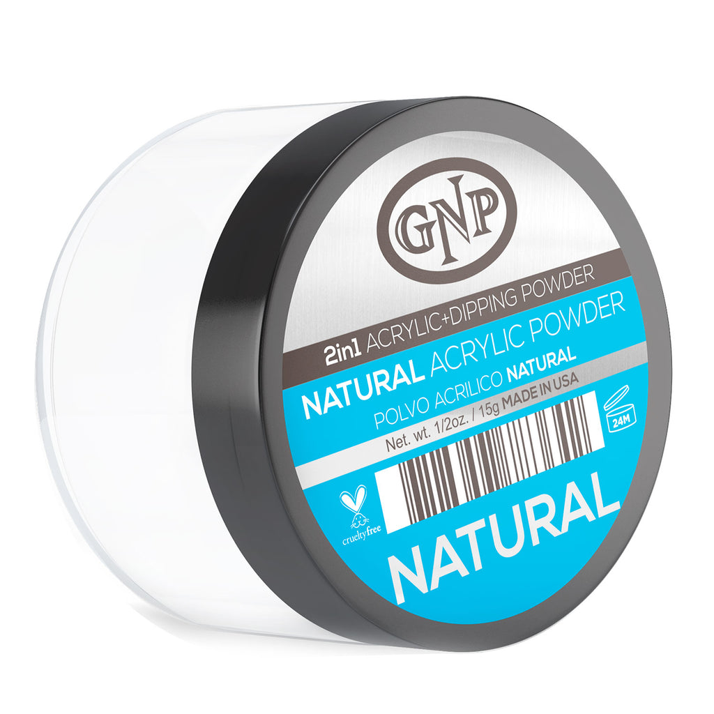 Polvo Acrílico GNP Natural 15Gr. en Beauty Supply