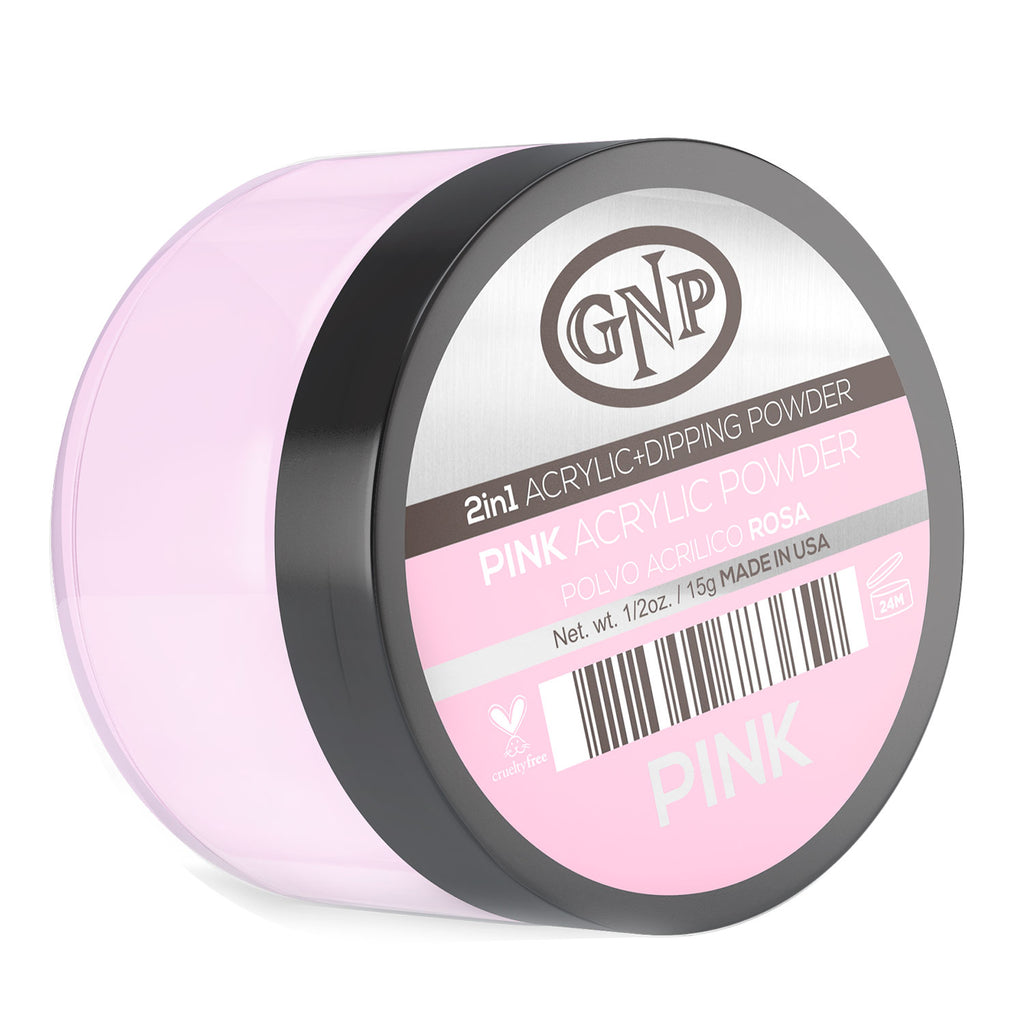 Polvo Acrílico GNP Pink 15Gr. en Beauty Supply