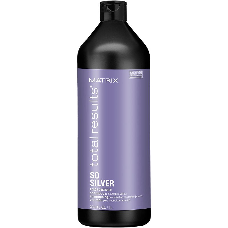 Shampoo neutralizante Matrix Total So Silver plateados o rubios 1000ml en Beauty Supply