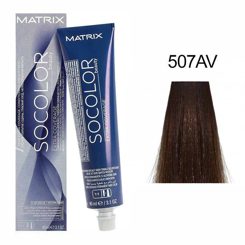 507AV POMO DE TINTA MATRIX EXTRA COBERTURA SoColorBeauty en Beauty Supply
