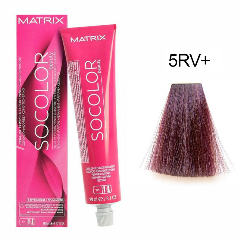 RED 5RV PLUS POMO DE TINTA MATRIX SoColorBeauty 90ML en Beauty Supply