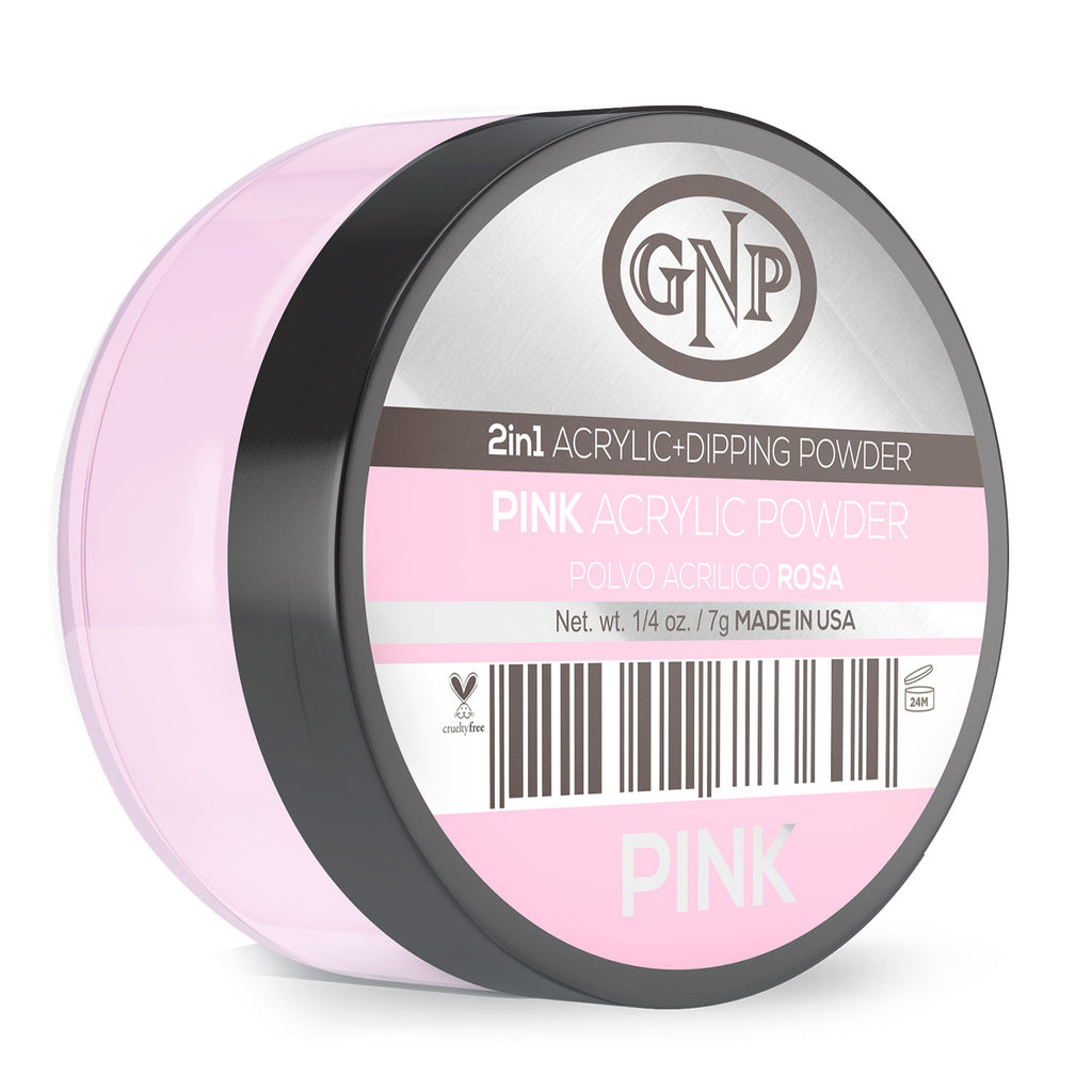 Polvo Acrílico GNP Pink 7Gr. en Beauty Supply