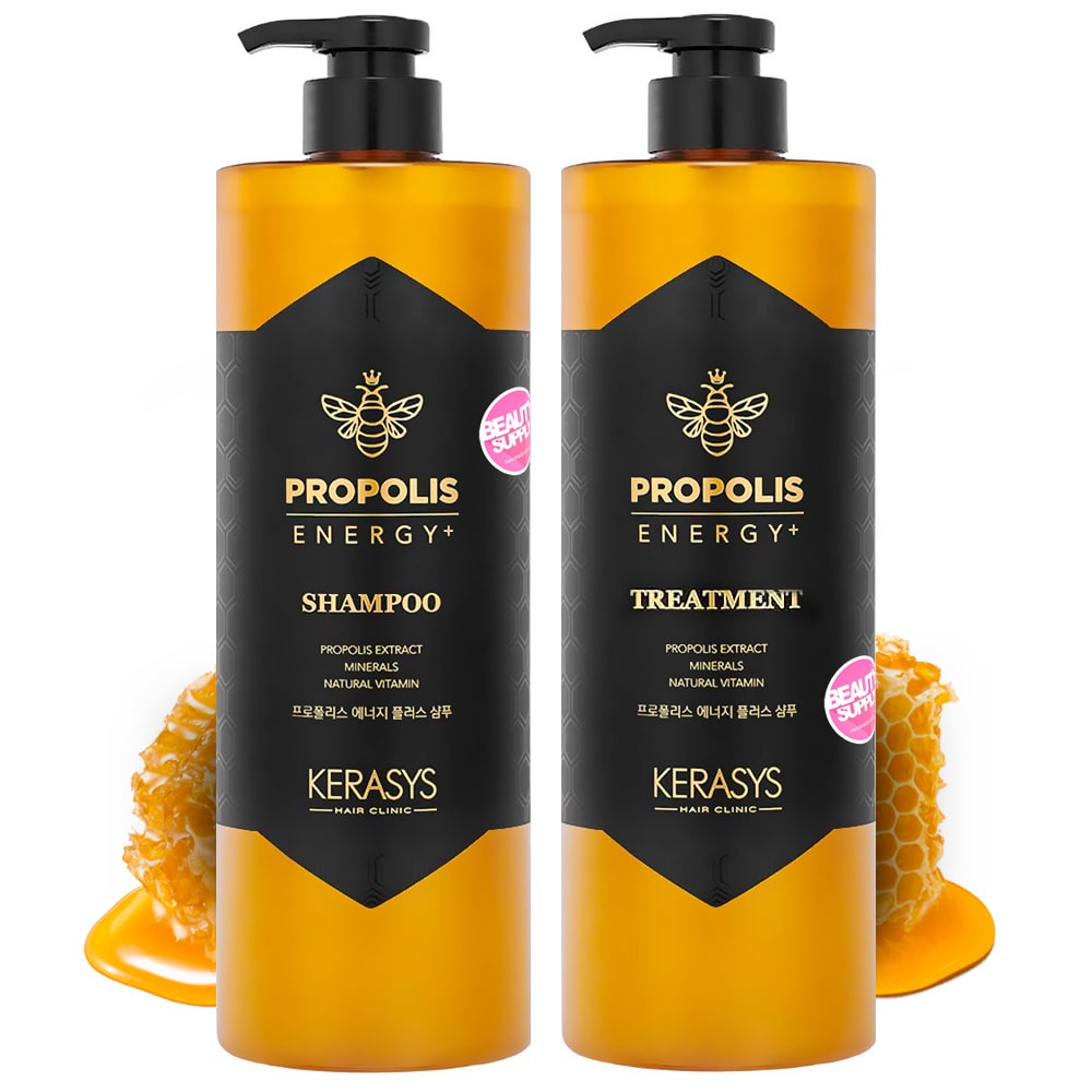 Shampoo y Tratamiento Kerasys Propolis Energy con propóleo