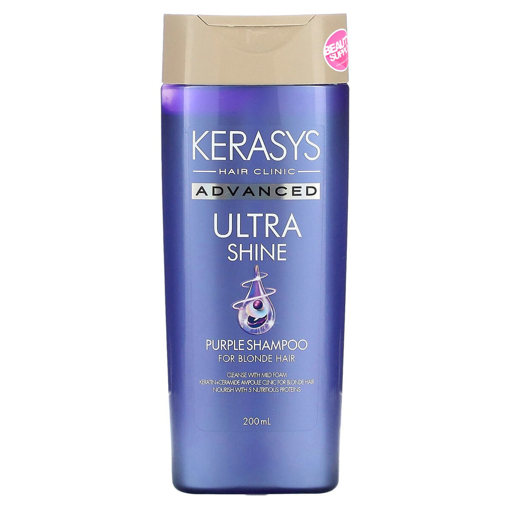 Shampoo Matizador Kerasys Advance 200ML para rubios y canas