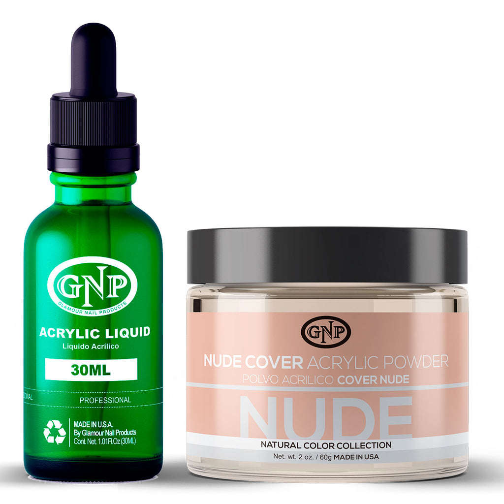 Cover GNP Nude 60Gr. + Líquido Acrílico GNP 30Ml en Beauty Supply