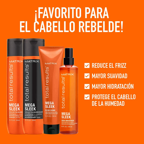 Acondicionador Matrix Total Results Mega Sleek cabello rebelde 300ml en Beauty Supply