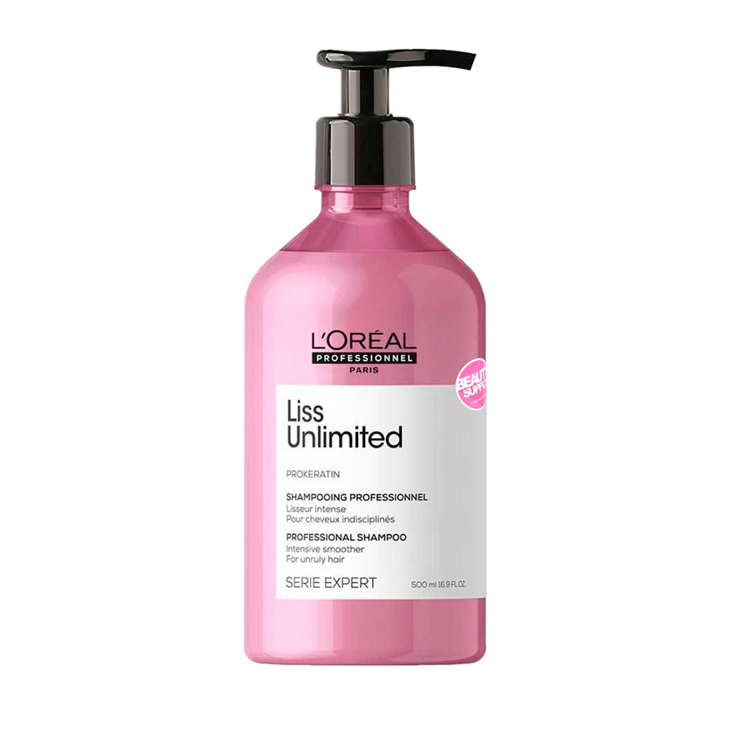 Shampoo Liss Unlimited Loreal Serie expert 500ml liso en Beauty Supply