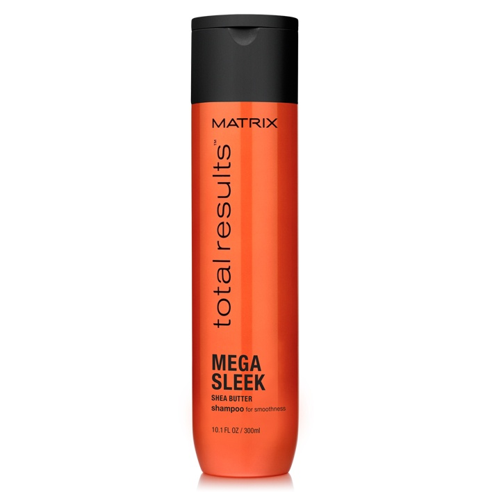 Shampoo Matrix Total Results Mega Sleek cabello rebelde 300ml en Beauty Supply