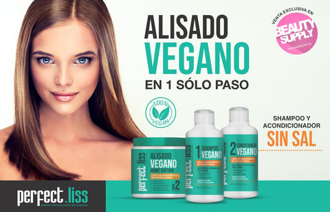 Shampoo Vegano Sin Sal Perfect.liss 250ml en Beauty Supply