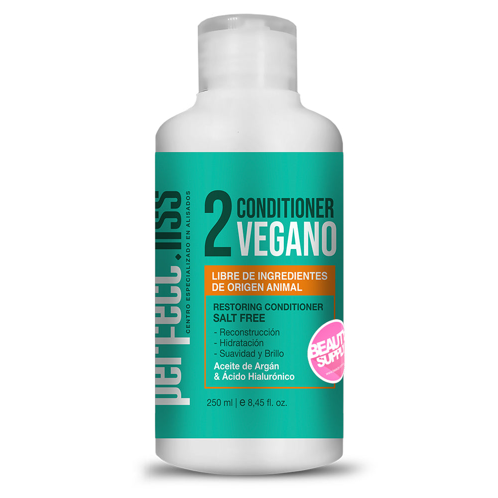 Shampoo Y Acondicionador Vegano Sin Sal Perfect.liss 250ml en Beauty Supply