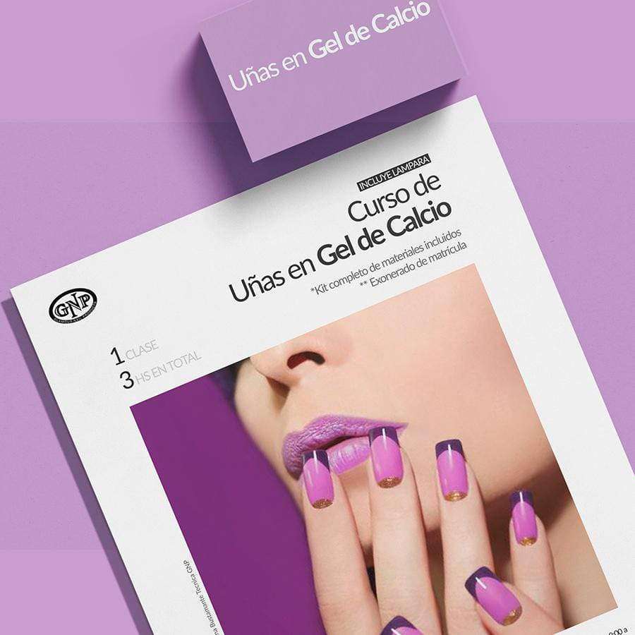 Curso Uñas Gel De Calcio GNP + Lampara UV en Beauty Supply