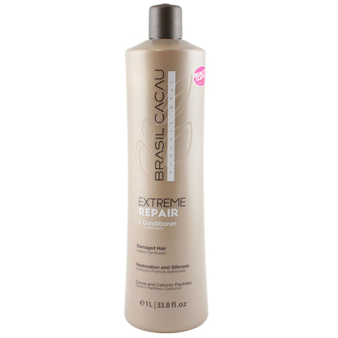 Acondicionador Brasil cacau Extreme Repair 1 Litro en Beauty Supply