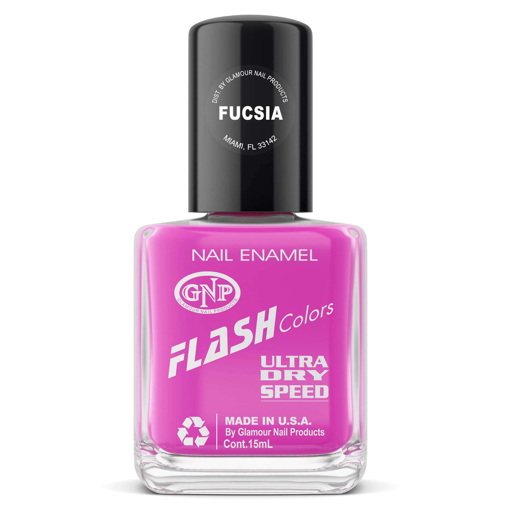 Esmalte Neon FLASH Colors de GNP 15ML Fucsia en Beauty Supply