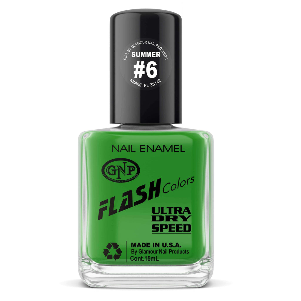 Esmalte Neon FLASH Colors de GNP 15ML Verde en Beauty Supply