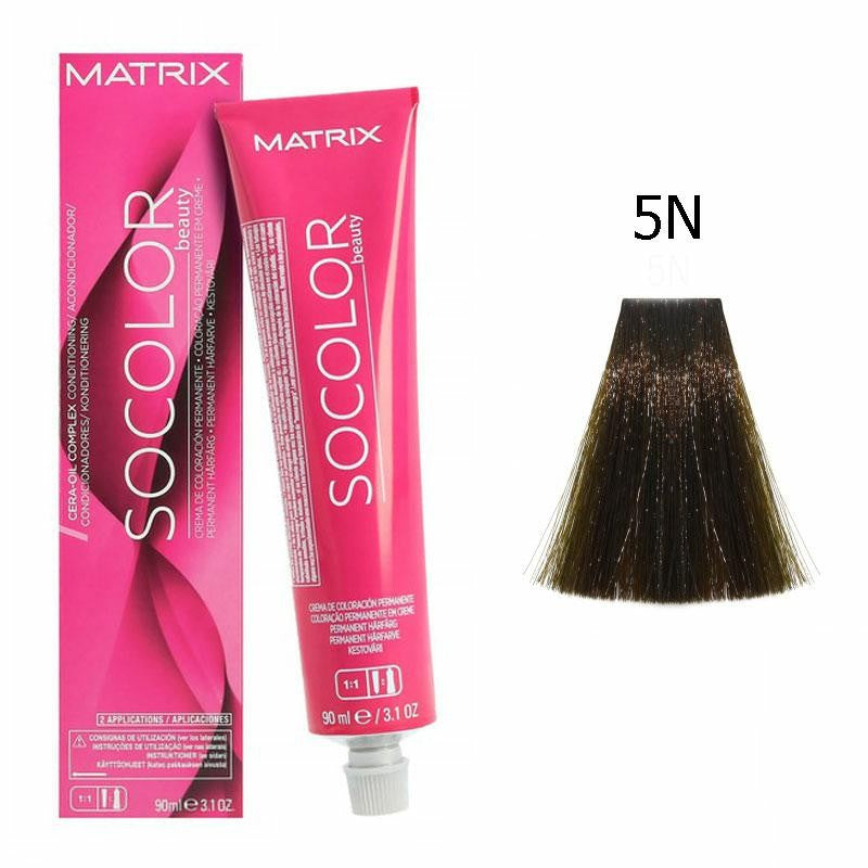 5N POMO DE TINTA MATRIX SoColorBeauty 90ML en Beauty Supply