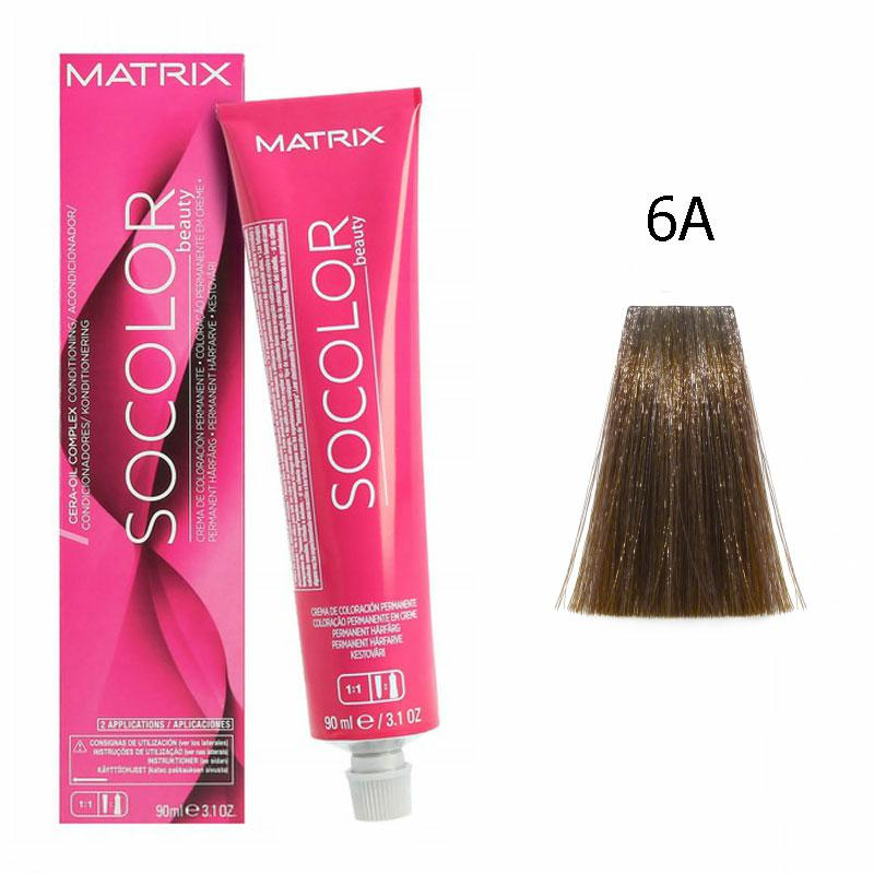 6A POMO DE TINTA MATRIX SoColorBeauty 90ML en Beauty Supply