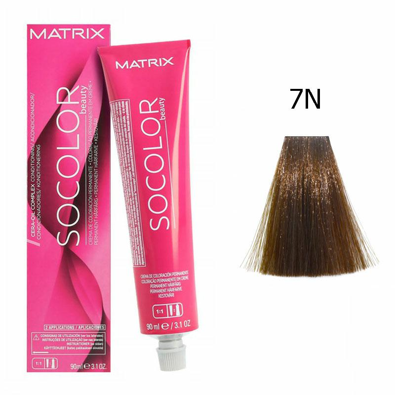 7N POMO DE TINTA MATRIX SoColorBeauty 90ML en Beauty Supply