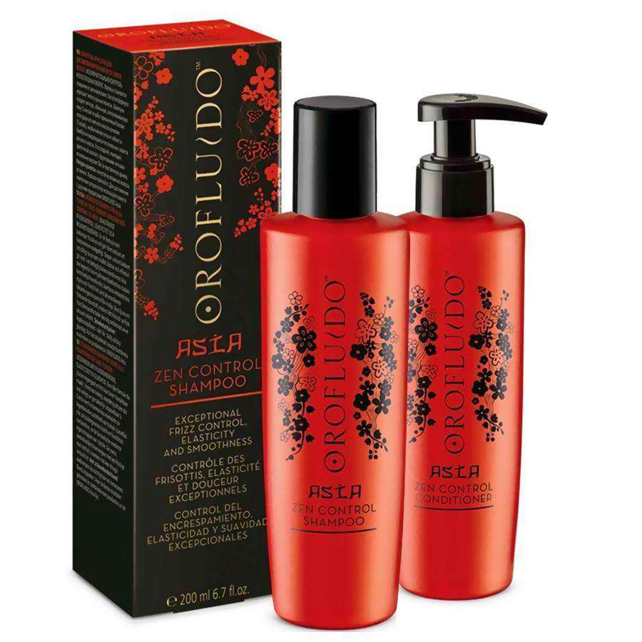 Pack Oro Fluido Asia Zen REVLON Shampoo y Acondicionador 200ml en Beauty Supply