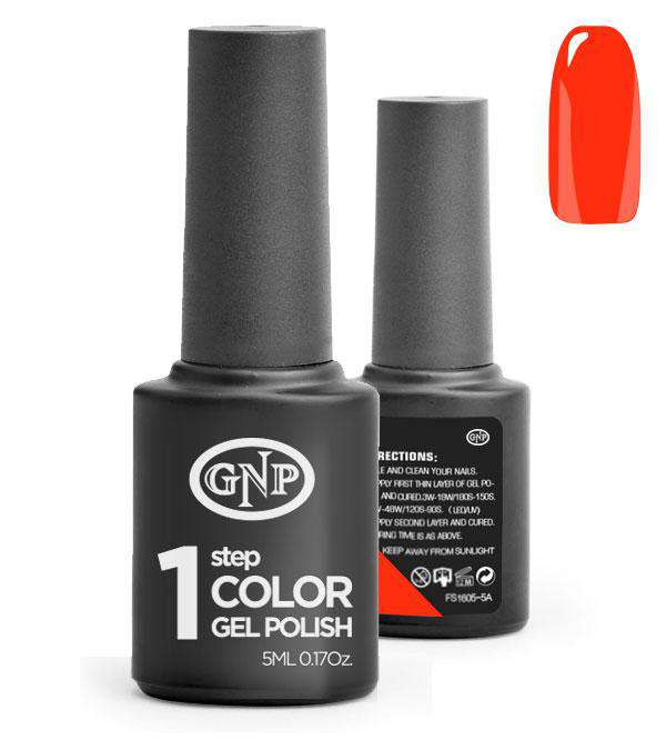 Esmalte Permanente en Gel GNP de un solo paso! #80 Red Vival en Beauty Supply