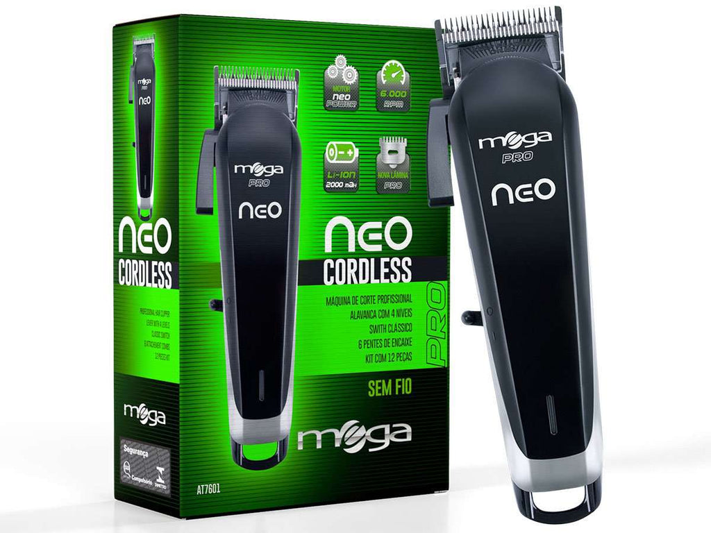 Maquina Corta Pelo Clipper Mega Neo Profesional SIN cable en Beauty Supply